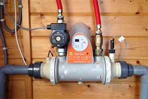 How to install a heat exchanger for swimming pools?