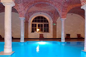 What equipment to preserve the space of the indoor pool?