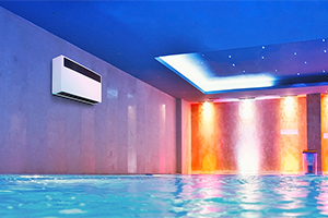 How to determine the amount of evaporation from indoor swimming pool?