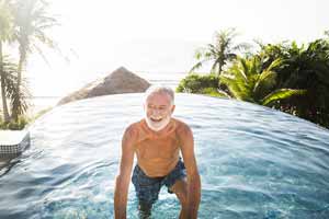 Vasodilation and bathing temperature: striking a balance between comfort and health
